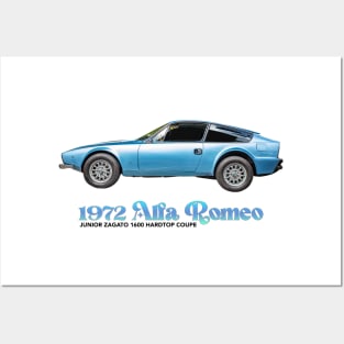 1972 Alfa Romeo Junior Zagato 1600 Hardtop Coupe Posters and Art